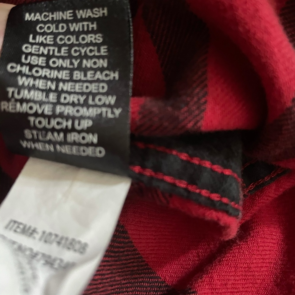 Xxx Rude plaid button down - Picture 8 of 10
